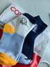 棉十三兒童襪子中筒男童新疆棉抗菌防螨大童男孩卡通青少年寶寶秋冬季 曬單實(shí)拍圖