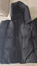 坦博爾羽絨服女短款可拆卸帽時(shí)尚大廓形秋冬外套厚530368D 黑色 170  曬單實(shí)拍圖