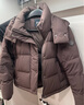 波司登2025年冬時(shí)尚短款小個(gè)子顯高厚羽脫卸帽羽絨服外套B250245294  曬單實(shí)拍圖
