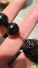 天然黑金銀曜石貔貅手鏈虎眼手串男女款佛珠轉運珠七夕禮物送男友 黑曜石貔貅男款【約14mm】 【生肖龍/蛇】普賢菩薩 曬單實(shí)拍圖