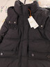 雪中飛長(cháng)款羽絨服女25冬季新款寬松大碼時(shí)尚保暖90絨連帽外套黑色XS 曬單實(shí)拍圖