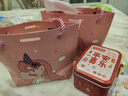青葦 禮品袋小號3個(gè)裝幼兒園活動(dòng)兒童生日禮物盒手提袋鮮花禮物袋粉色 曬單實(shí)拍圖