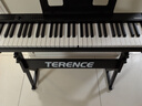 特倫斯折疊鋼琴88鍵便攜式電鋼琴成人兒童電子琴重力度鍵盤(pán)V30pro鋼琴 炫酷黑+專(zhuān)用琴包+Z型琴架 曬單實(shí)拍圖