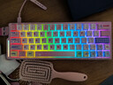 ATK LEV EDGE63 HE利維坦聯(lián)名款電競磁軸鍵盤(pán)客制化無(wú)畏契約 64鍵游戲機械鍵盤(pán)大師版TTC萬(wàn)磁王軸粉色 曬單實(shí)拍圖