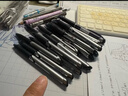 百樂(lè )（PILOT）【熱門(mén)商品】BXS-V5RT按動(dòng)0.5中性筆簽字筆練字水筆芯替芯四點(diǎn)承托筆尖適用BXRT-V5開(kāi)拓王 黑12支 曬單實(shí)拍圖