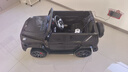 福兒寶奔馳授權大G兒童電動(dòng)車(chē)玩具車(chē)可坐人四輪帶遙控越野小孩寶寶送禮 四驅黑+減震器+后備箱+皮座+軟胎 曬單實(shí)拍圖