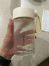 富光清然玻璃杯 高硼硅玻璃水杯子 女生便攜牛奶咖啡高顏值茶杯480ml 曬單實(shí)拍圖