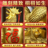 繽越銅公雞擺件黃銅金雞擺件銅公雞報曉家居客廳玄關(guān)生肖雞吉祥物擺件 曬單實(shí)拍圖