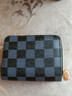 GEUSTOS卡包女防消磁證件位大容量駕駛證多卡位卡片包錢(qián)包一體包零錢(qián)駕照 格子黑色（9卡位+2證件位） 曬單實(shí)拍圖
