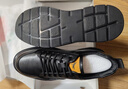 紅蜻蜓男鞋厚底皮鞋男士板鞋時(shí)尚百搭運動(dòng)休閑鞋子男WXA344361黑色41 曬單實(shí)拍圖