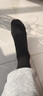 莫代爾10雙100棉襪子男士中筒保暖襪純棉秋冬季男士商務(wù)休閑加厚襪子 【純棉商務(wù)】黑色  10雙 曬單實(shí)拍圖