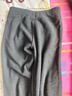松山棉店小暖羊兒童保暖褲加絨加厚雙層打底褲A類(lèi)抑菌高腰棉褲羊毛秋褲冬 雙層保暖褲-深墨灰-熱銷(xiāo)色 170 cm 50-65KG 曬單實(shí)拍圖