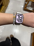 Apple/蘋(píng)果 46毫米S/M碼 星光色運動(dòng)型表帶 適用46毫米的S11/10 蘋(píng)果表帶 曬單實(shí)拍圖