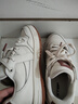 特步（XTEP）運動(dòng)鞋男舒適通勤板鞋輕便百搭小白鞋潮流時(shí)尚情侶休閑鞋女 白沙灰/復古紅-0010 女款 37 曬單實(shí)拍圖