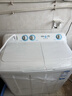 海爾（Haier）半自動(dòng)雙桶洗衣機 12KG大容量 雙缸 一級能效 家電國家補貼以舊換新京東自營(yíng) XPB120-81D2 曬單實(shí)拍圖