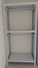 實(shí)邦家用簡(jiǎn)易衣柜鋼架置物架臥室收納多功能落地式洞洞板掛衣服貨架 白色三層主架【含1側洞板+掛衣桿1根】 長(cháng)100寬50高200cm=180kg/層 曬單實(shí)拍圖