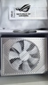 華碩ROG雷神三代1000W/1200W/1600W 氮化鎵鈦金電源 原生ATX3.1 PCIE5.0 神光同步 雷神三代1200W 白色 曬單實(shí)拍圖
