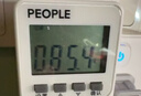 人民數顯電力監測儀功率計量插座家用電費電量用電功耗測量?jì)x10A 曬單實(shí)拍圖
