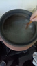 滎匠人滎經(jīng)砂鍋煲湯燉湯家用砂鍋無(wú)釉砂鍋湯鍋燉肉熬粥煲老式傳統土砂鍋 古法精燒（2-5人） 4.5L 曬單實(shí)拍圖