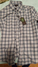 JODOLL喬頓【格紋磨毛】長(cháng)袖襯衫男新款純棉抗皺休閑撞色方格襯衣 灰色 40 曬單實(shí)拍圖