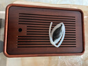 胖東來(lái)同款茶盤(pán)家用小茶臺瀝水盤(pán)茶托盤(pán)茶具茶托2025新款茶海套裝 花梨色大號竹制盤(pán)【胡桃色】 曬單實(shí)拍圖