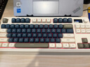 狼蛛S3187無(wú)線(xiàn)藍牙有線(xiàn)三模鍵盤(pán)真機械手感鍵盤(pán) RGB燈效 多功能旋鈕 gasket結構f辦公游戲電腦鍵鼠套裝 復古灰【三模/RGB】 曬單實(shí)拍圖