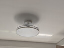 永怡御風(fēng)【包安裝】超薄全光譜風(fēng)扇燈臥室隱形扇餐廳客廳吊扇燈一體電扇燈 44寸啞光白/6檔調風(fēng)/36W無(wú)極調光 曬單實(shí)拍圖