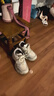 環(huán)球老爹鞋女2026冬季新款厚底增高女鞋休閑百搭運動(dòng)鞋子女 曬單實(shí)拍圖