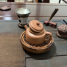 胡桃木圓形壺承瀝水小托盤(pán)木質(zhì)干泡小茶臺茶壺隔熱盤(pán)鏤空廢水接盤(pán) 胡桃木圓壺承（直徑13.5*高4） 曬單實(shí)拍圖