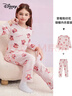 迪士尼兒童睡衣男女童家居服秋冬套裝兩件保暖秋衣秋褲抑菌舒適冬季加厚 曬單實(shí)拍圖
