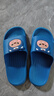 兒童拖鞋男孩女孩防滑防臭浴室居家小孩寶寶居家外穿洗澡涼拖鞋 藍色-阿貍熊 33 -34碼 鞋內長(cháng)21.5cm 曬單實(shí)拍圖