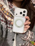 和肯 360°旋轉磁吸支架適用iPhone17pro手機殼新款蘋(píng)果17promax防撞條邊框16pro高級15PM透明14保護套 【銀色】360°旋轉磁吸支架-防撞條邊框 iPhone17ProMax 曬單實(shí)拍圖