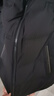 才子（TRIES）男士羽絨服輕商務(wù)經(jīng)典系列90%絨含量石墨烯蓄熱立領(lǐng)防風(fēng)保暖外套 黑色 2XL (180/96A) 曬單實(shí)拍圖
