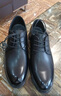 紅蜻蜓男鞋系帶商務(wù)鞋新款英倫男士皮鞋正裝鞋男幫牛皮德比鞋WTA43334 黑色升級版 41 曬單實(shí)拍圖