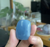 寶卡伊天然海藍寶吊墜男女高品藍水晶海藍寶平安無(wú)事牌吊墜送女友送媽媽 冰種寶石級13-15g 曬單實(shí)拍圖