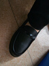 回力媽媽鞋老人春秋舒適5060歲中年女鞋軟底防滑皮鞋中老年0044黑色39 曬單實(shí)拍圖