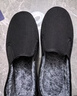 勵風(fēng)冬季老北京布鞋男款加絨加厚自營(yíng)保暖軟底中老年防寒棉鞋黑色  42 曬單實(shí)拍圖