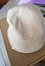 JOLISAC秋印漁夫帽春秋女日系棉麻遮陽(yáng)防曬小邊大頭圍時(shí)尚顯臉小水桶盆帽 米白色 棉麻經(jīng)典版 M 曬單實(shí)拍圖