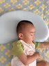 鈺幸兒童枕頭寶寶嬰幼兒枕頭1-3-6歲硅膠護頸成長(cháng)枕透氣可水洗四季枕 6個(gè)月-3歲【枕高3cm】A類(lèi)抗菌硅膠枕-藍 純色 一兩三歲幼兒枕兒童枕頭3-6歲A類(lèi)兒童護頸枕透氣 曬單實(shí)拍圖