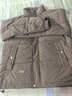 皮爾卡丹（pierre cardin）羽絨服男短款冬季2025新款潮牌立領(lǐng)印花痞帥休閑加厚男士冬裝外套 咖啡色 2XL 曬單實(shí)拍圖