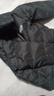 小象漢姆男童輕薄羽絨服外套韓版白鴨絨免洗 黑色 140【充絨量60.5g】cm 曬單實(shí)拍圖