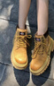 Dickies男士馬丁靴高幫時(shí)尚男靴工裝靴情侶靴男 土黃 41-男款 曬單實(shí)拍圖