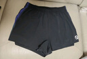 輕功（QINKUNG）【健將同款】靈波微步AIR四分訓練跑步短褲運動(dòng)透氣速干褲子 【男款】黑色 L 曬單實(shí)拍圖