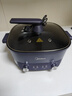 美的（Midea）電火鍋專(zhuān)用鍋 鴛鴦鍋 大容量家用3-4-5-8個(gè)人用  涮鍋電熱鍋一體多功能鍋 電煮鍋電炒鍋烤魚(yú)烤肉鍋 6L 【全網(wǎng)熱銷(xiāo)】速沸鴛鴦鍋+分區控溫 曬單實(shí)拍圖