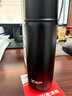 特步（XTEP）保溫杯水杯316不銹鋼男女士學(xué)生輕巧便攜茶杯子大容量京東自營(yíng)黑 曬單實(shí)拍圖