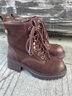 百麗小野馬擦色工裝靴女25冬新商場(chǎng)串珠休閑E5C1DDD5 咖啡色-絨里 38 曬單實(shí)拍圖