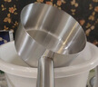 金鑰匙不銹鋼平底加厚水瓢18cm商用水勺水舀大湯勺GK-SS180 曬單實(shí)拍圖