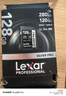 雷克沙（Lexar）SD卡V60SD卡相機內存卡高速大卡 UHS-II索尼佳能富存儲卡 V60升級版讀速280MB/s 128GB 曬單實(shí)拍圖