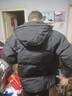 羅蒙（ROMON）鵝絨羽絨服男女冬季加厚2025新款撞色登山服防寒保暖面包服外套 魔力黑色【新國標鵝絨】 XL 建議【135-150斤】 曬單實(shí)拍圖