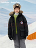 巴拉巴拉童裝兒童羽絨服男女童2025冬季新款中長(cháng)款毛領(lǐng)加厚保暖上衣中大童 曬單實(shí)拍圖